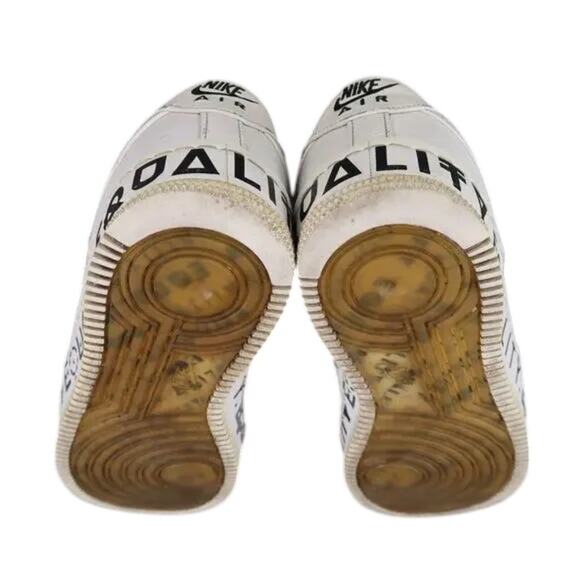 Nike Shoes Mens 6.5 Sneaker Air Force 1 Low Equality Lifestyle Leather AF1 White - Picture 9 of 16